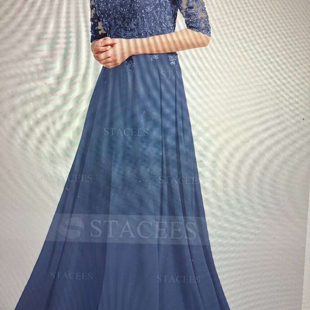 Slate Blue Dress